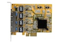 StarTech.com 4 Port Gigabit NIC PCIe Network Card - Quad Port Adapter, ST1000SPEX43, 30736211, Network Adapters & NICs StarTech.com 4 Port Gigabit NIC PCIe Network Card - Quad Port Adapter, ST1000SPEX43, 30736211, Network Adapters & NICs