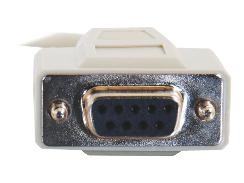 C2G 1ft Null Modem Cable DB9F DB9F (10480)