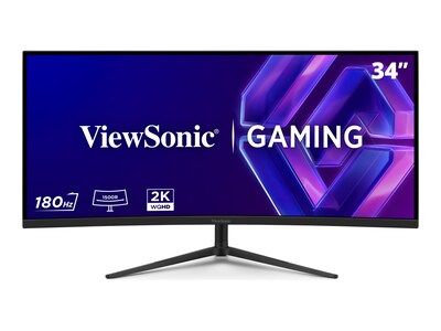 ViewSonic Open Box 34 VX3418C-2K UWQHD LED-LCD Ultrawide Curved Gaming Monitor, VX3418C-2K , 42125174, Monitors ViewSonic Open Box 34 VX3418C-2K UWQHD LED-LCD Ultrawide Curved Gaming Monitor, VX3418C-2K , 42125174, Monitors