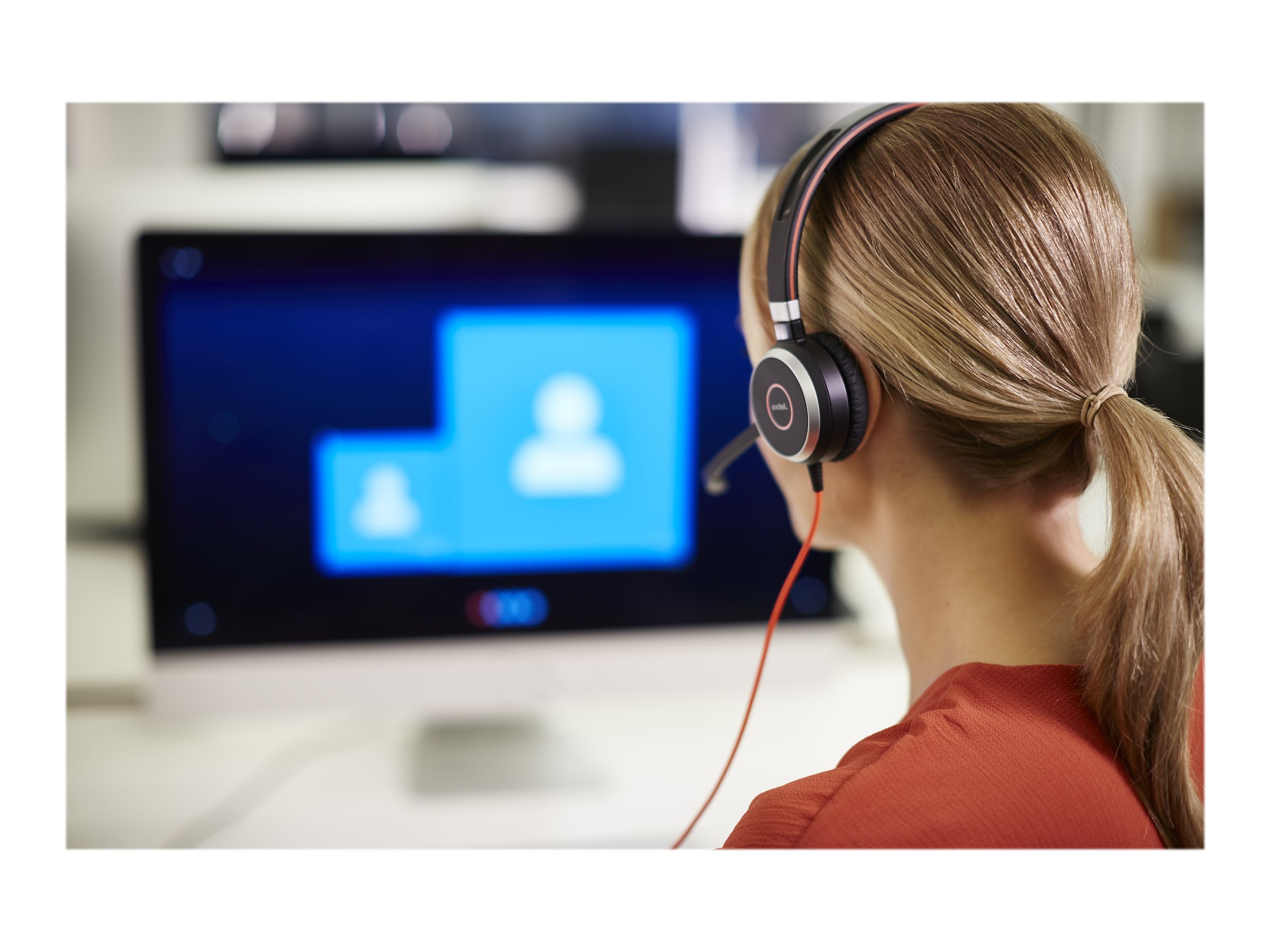 Jabra Evolve 40 UC Stereo USB-C Headset 