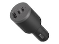 OtterBox USB-C Fast Charge Triple Port Car Charger Premium Pro, 72W, 78-80899, 41540828, Automobile/Airline Power Adapters