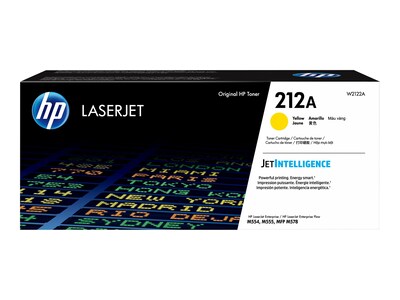 HP 212A Yellow LaserJet toner cartridge, W2122A, 41170592, Toner and Imaging Components - OEM HP 212A Yellow LaserJet toner cartridge, W2122A, 41170592, Toner and Imaging Components - OEM