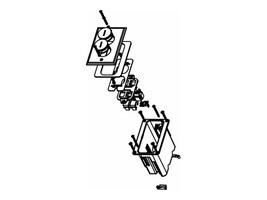 Legrand AV WMFB1KS4B                      Main Image from Right-angle