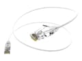 UNC CAT6 28AWG Clearfit Slim Snagless Patch Cable, White, 20ft, CS6A-20F-WHT, 38062231, Cables UNC CAT6 28AWG Clearfit Slim Snagless Patch Cable, White, 20ft, CS6A-20F-WHT, 38062231, Cables