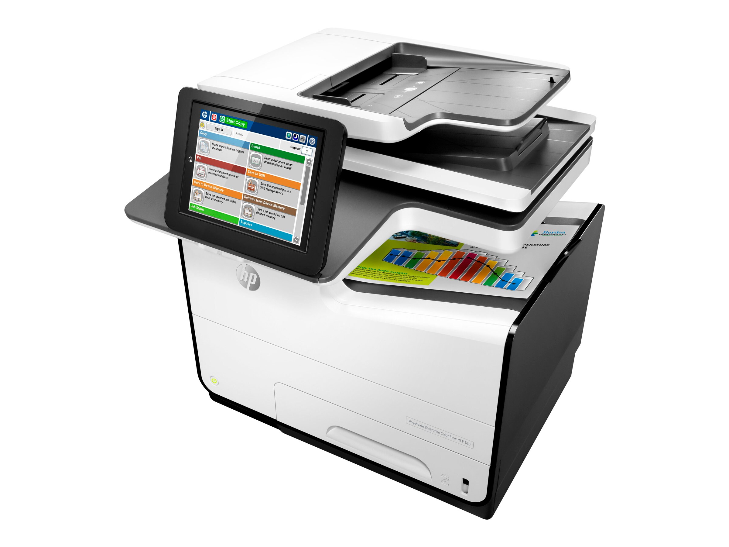 pagewide enterprise mfp 586z