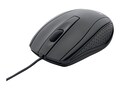 Verbatim CORDED OPTICAL MOUSE BLACK, 70733, 41431029, Mice & Cursor Control Devices