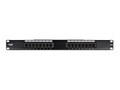TRENDnet 16-Port Cat6 RJ-45 UTP 19in Rack Mount Patch Panel, TC-P16C6, 5253672, Patch Panels