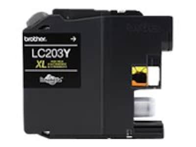 Brother Yellow LC203Y High Yield Ink Cartridge, LC203Y, 17539539, Ink Cartridges & Ink Refill Kits - OEM Brother Yellow LC203Y High Yield Ink Cartridge, LC203Y, 17539539, Ink Cartridges & Ink Refill Kits - OEM