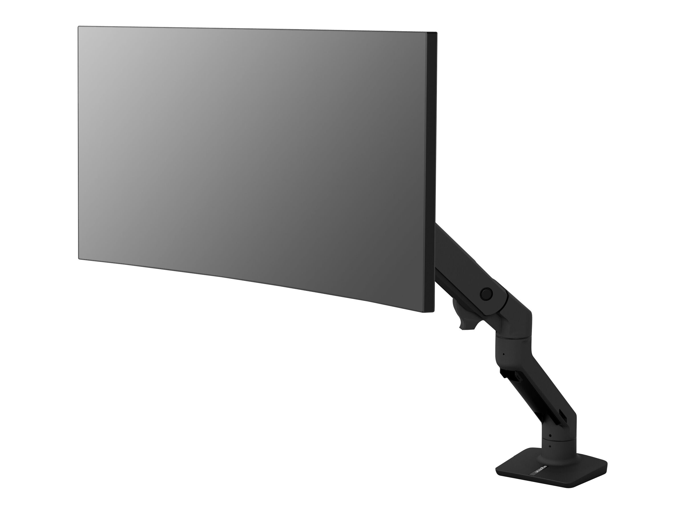 Ergotron HX Desk Heavy Monitor Arm Mount, Matte Black (45-475-224)