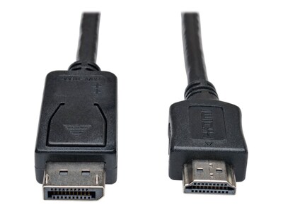 Tripp Lite DisplayPort to HDMI M M Cable Adapter, Black, 3ft, P582-003, 18466474, Cables