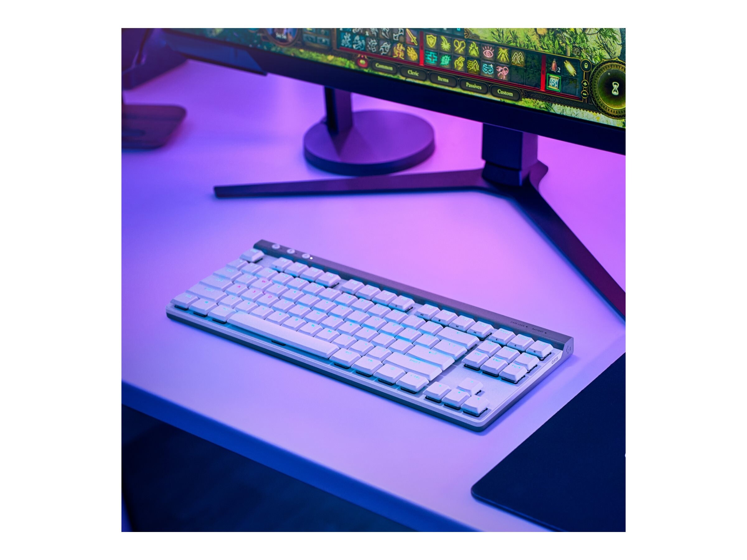 Logitech G515 Lightspeed TKL Wireless Gaming Keyboard Tactile