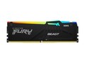 Kingston FURY Beast RGB 32GB PC5-44800 288-pin DDR5 SDRAM UDIMM Kit, KF556C40BBAK2-32, 41482928, Memory