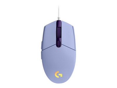 Logitech G203 Lightsync Wired Optical Gaming Mouse, Lilac , 910-005851, 41161820, Mice & Cursor Control Devices