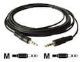 Kramer 3.5mm (M) to 3.5mm (M) Stereo Audio Cable, 15ft, 95-0101015, 41140324, Cables