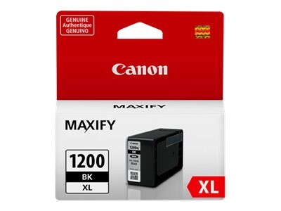Canon Pigment Black PGI-1200XL Black Ink Tank, 9183B001, 17914319, Ink Cartridges & Ink Refill Kits - OEM