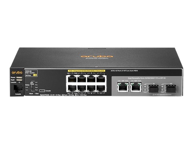 HPE 2530-8G-POE+ Switch