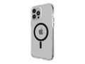Zagg Gear4 Santa Cruz Snap MagSafe Compatible Case for Apple iPhone 13 Pro Max, Clear Black, 702008209, 41379037, Carrying Cases - Phones/PDAs