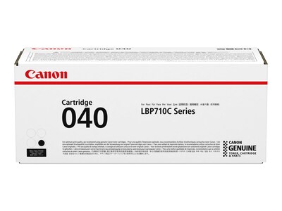 Canon Black CRG040 Toner Cartridge, 0460C001, 32500173, Toner and Imaging Components - OEM