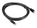 Black Box CAT6A 500MHZ UTP PVC Snagless Patch Cable, Black, 5ft, CAT6APC-005-BK, 38349136, Cables