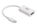 Tripp Lite Thunderbolt 3 USB-C to DisplayPort M F 4Kx2K @60Hz External Video Adapter Converter, White, 6 , U444-06N-DP4K6W, 35523573, Adapters & Port Converters Tripp Lite Thunderbolt 3 USB-C to DisplayPort M F 4Kx2K @60Hz External Video Adapter Converter, White, 6 , U444-06N-DP4K6W, 35523573, Adapters & Port Converters