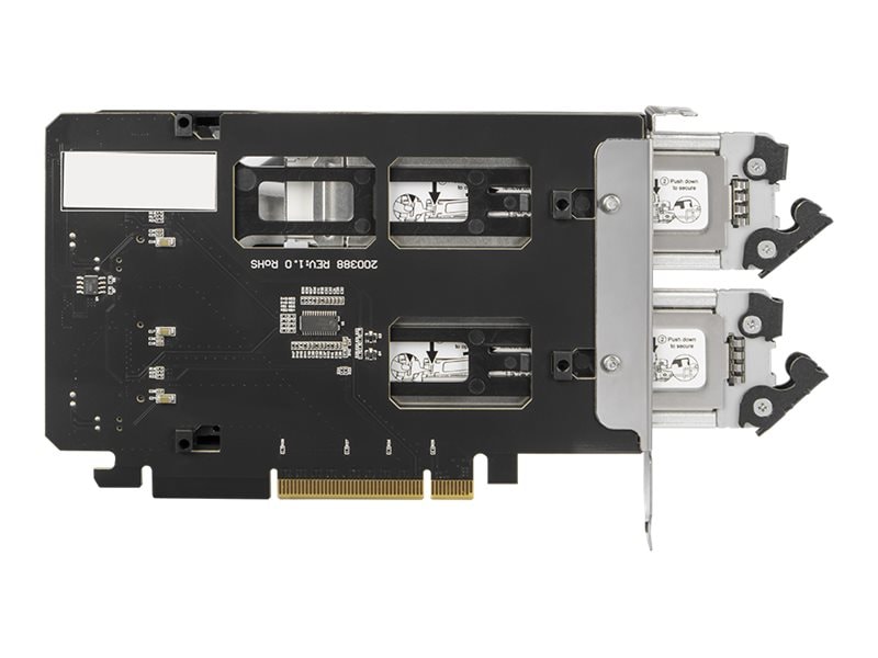 Icy Dock ExpressSlot Elite MB842MP-B Removable 2 Bay M.2 NVMe