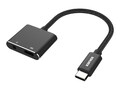 Kanex USB-C to 3.5mm Headphone Jack Adapter & Charging, Black, K169-1525-AUXPD, 37385371, Adapters & Port Converters