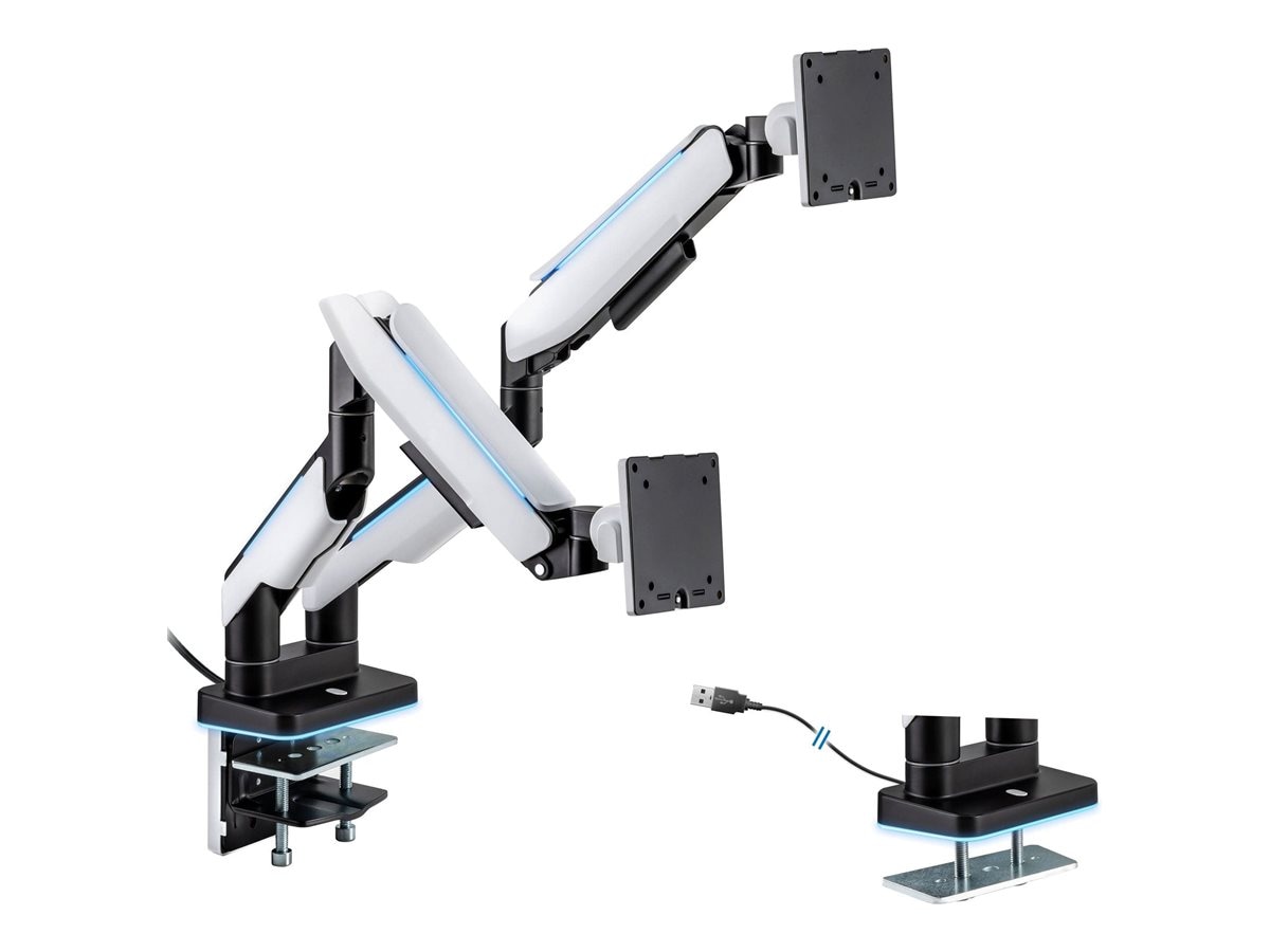Mount-It! Heavy Duty Dual Monitor Arm For Screens Up To 35" - Thumbnail 4