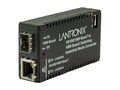 Lantronix Gigabit Mini Media Converter, M/GE-ISW-SFP-01, 31478875, Network Transceivers