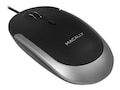 Macally USB-C Optical Quiet Click Mouse for Mac PC, Black Space Gray , UCDYNAMOUSESG, 37479107, Mice & Cursor Control Devices