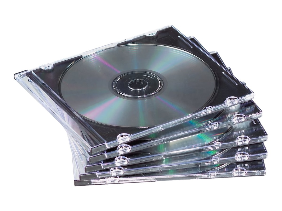 slim cd cases 100 pack