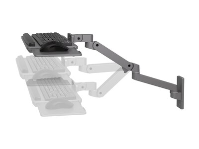 Ergotron LX Pro Wall Keyboard Arm - Dark Gray, 45-685-293, 41881012, Mounting Hardware - Miscellaneous Ergotron LX Pro Wall Keyboard Arm - Dark Gray, 45-685-293, 41881012, Mounting Hardware - Miscellaneous