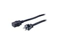 APC Power Cord,  IEC-320 C19 to NEMA 5-20P, 120V, 20A, 8.2ft (2.5m), AP9873, 385776, Power Cords