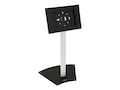 Tripp Lite Secure Tablet Mount Floor Stand, Height-Adjustable, Black Silver, DMTBS911, 41542186, POS Pole Displays