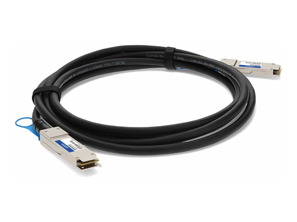 AddOn Mellanox Compatible 100GBase-CU QSFP28 Passive Twinax Direct Attach  Cable, 3m