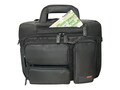 Mobile Edge Corporate Briefcase 16 PC, 17 Mac Black, MEBCC1, 14619912, Carrying Cases - Notebook