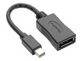 Tripp Lite Mini DisplayPort to DisplayPort 4K x 2K @60Hz Keyspan Adapter, Black, 6, P139-06N-DP4K6B, 35080004, Adapters & Port Converters