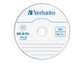 Verbatim 6x 50GB M-DISC BD-R DL Branded Surface Media (25-pack Spindle), 98924, 30905062, Blu-Ray Media