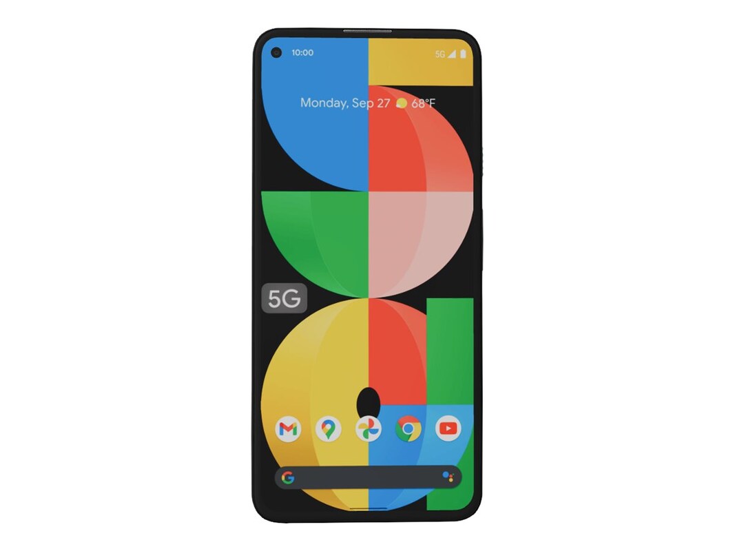 Google Pixel 5a Smartphone, (5G), 128GB, Mostly Black, US (GA02618-US)