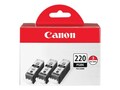 Canon Black PGI-220 Ink Cartridges for MP980 (3-pack), 2945B004, 8976294, Ink Cartridges & Ink Refill Kits - OEM
