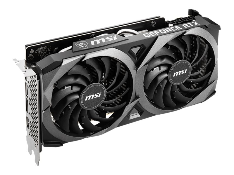 MSI RTX 3060 Ti VENTUS 2X PCIe 4.0 Overclocked Graphics Card