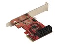 StarTech.com 6Gbps 4 Port PCIe 3.0 SATA ASM1164 Non-Raid Expansion Card, 4P6G-PCIE-SATA-CARD, 41364863, Controller Cards & I/O Boards StarTech.com 6Gbps 4 Port PCIe 3.0 SATA ASM1164 Non-Raid Expansion Card, 4P6G-PCIE-SATA-CARD, 41364863, Controller Cards & I/O Boards