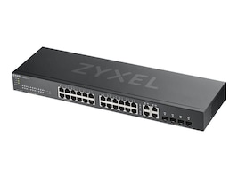 Zyxel Communications GS1920-24V2 Main Image from Right-angle