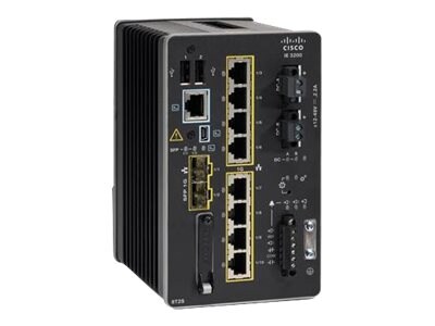 Cisco Catalyst IE3200 Rugged 8-Port Copper Switch w 2xFiber SFP, Ntwk Essentials, IE-3200-8T2S-E, 36628908, Network Switches