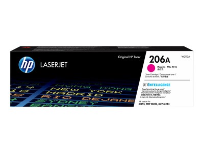 HP 206A (W2113A) Magenta Original LaserJet Toner Cartridge , W2113A, 38205781, Toner and Imaging Components - OEM