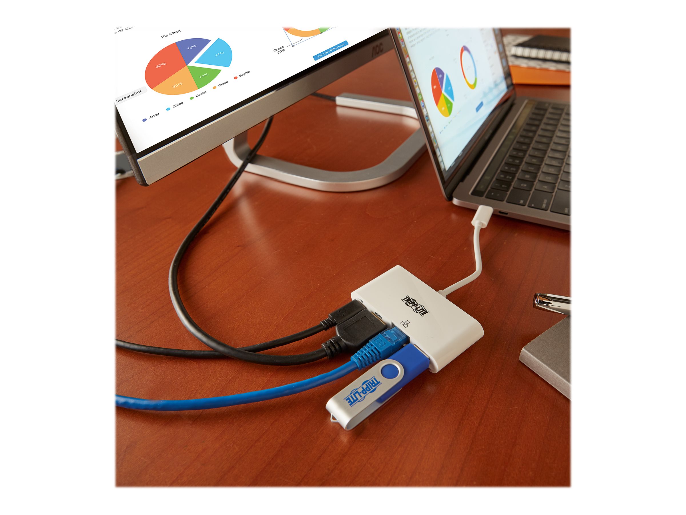 Trendnet Adaptateur USB-C 3.1 vers Ethernet 2,5 Gigabit - Ethernet