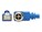 Tripp Lite NM12-6A4-02M-BL Image 2 from Front