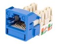 Commscope 1-PORT MOD JACK 110 8W8P UTP T568A B CAT6 IP5 BLUE, CC0020917/1                   , 41828583, Cable Accessories