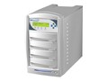 Vinpower SharkNet DVD CD USB 1:3 Network Tower Duplicator w  Hard Drive, SHARKNET-3T-DVD, 15129296, Disc Duplicators