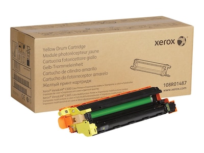 Xerox Yellow VersaLink 60X Drum Cartridge, 108R01487, 34355150, Toner and Imaging Components - OEM Xerox Yellow VersaLink 60X Drum Cartridge, 108R01487, 34355150, Toner and Imaging Components - OEM