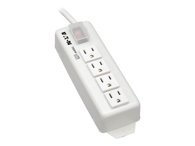 Tripp Lite Power Strip (4) Nema 5-15R Outlets 15 Amps 6ft. Cord, TLM406NC, 7290653, Power Strips